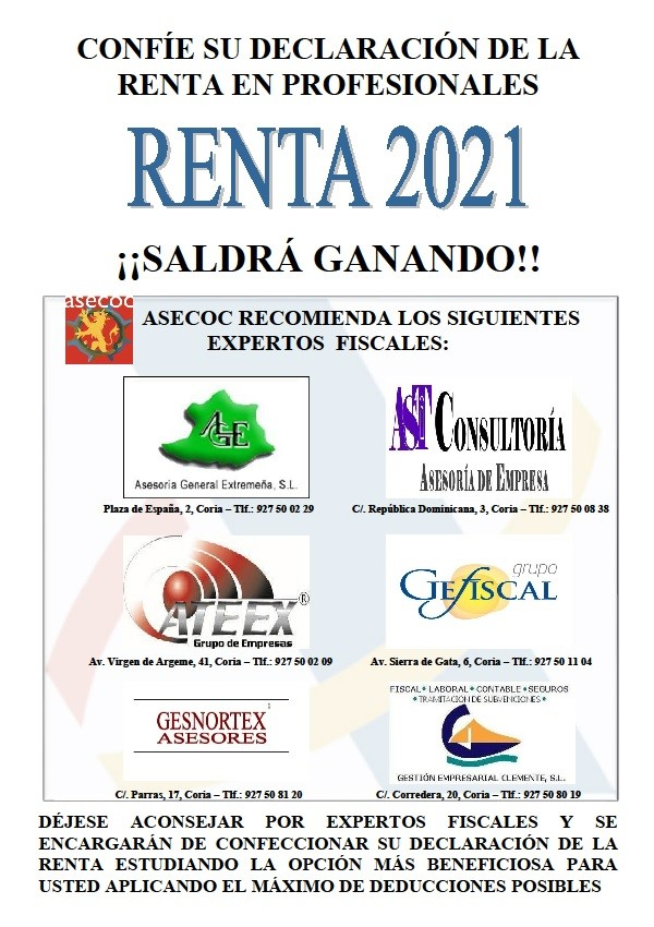 Declaración de la Renta 2021