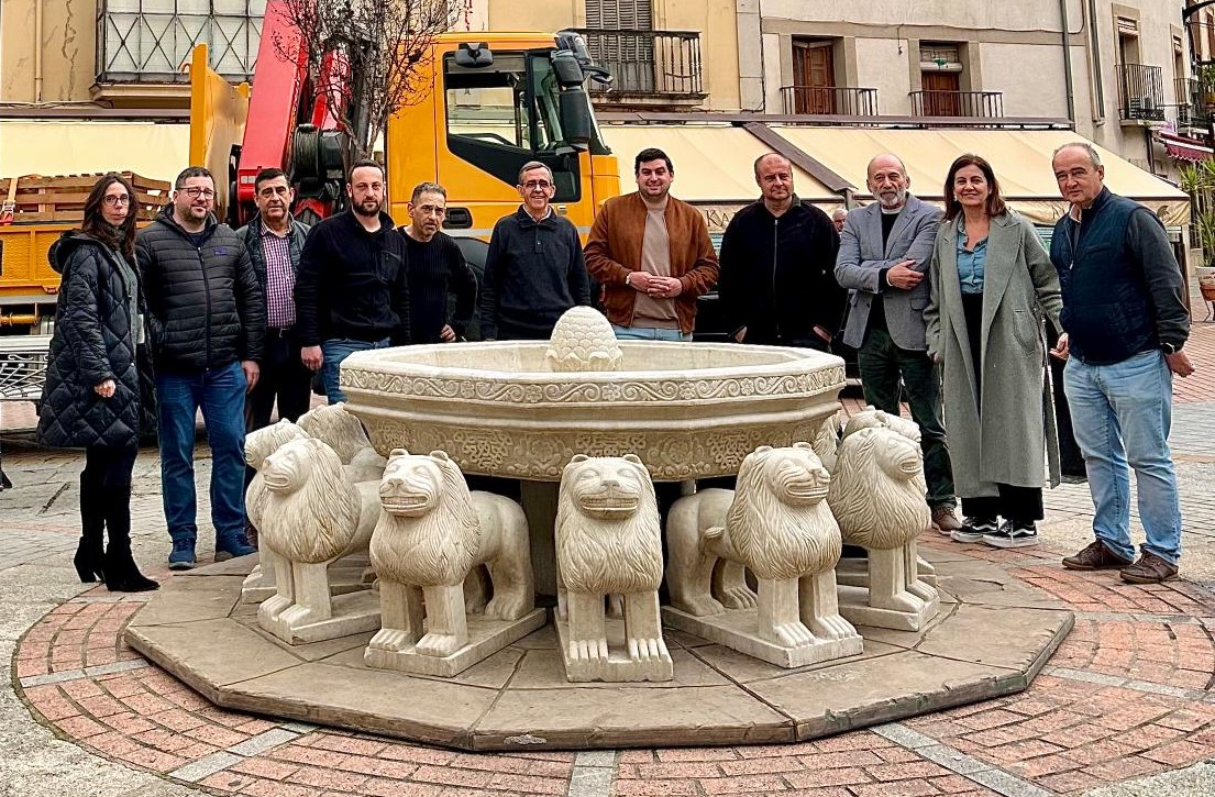 fuente de los leones