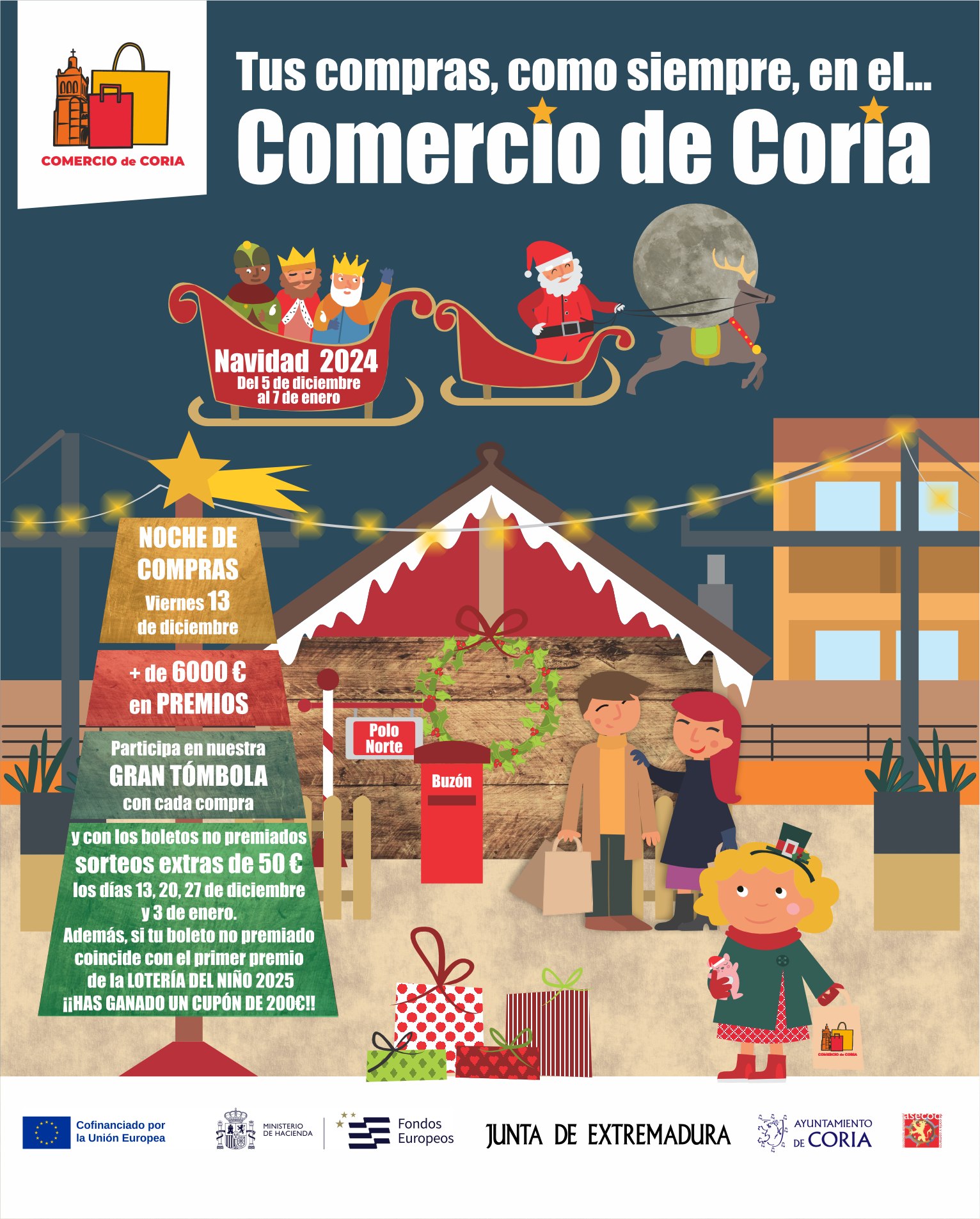 CAMPAÑA COMERCIAL DE NAVIDAD CORIA 2024