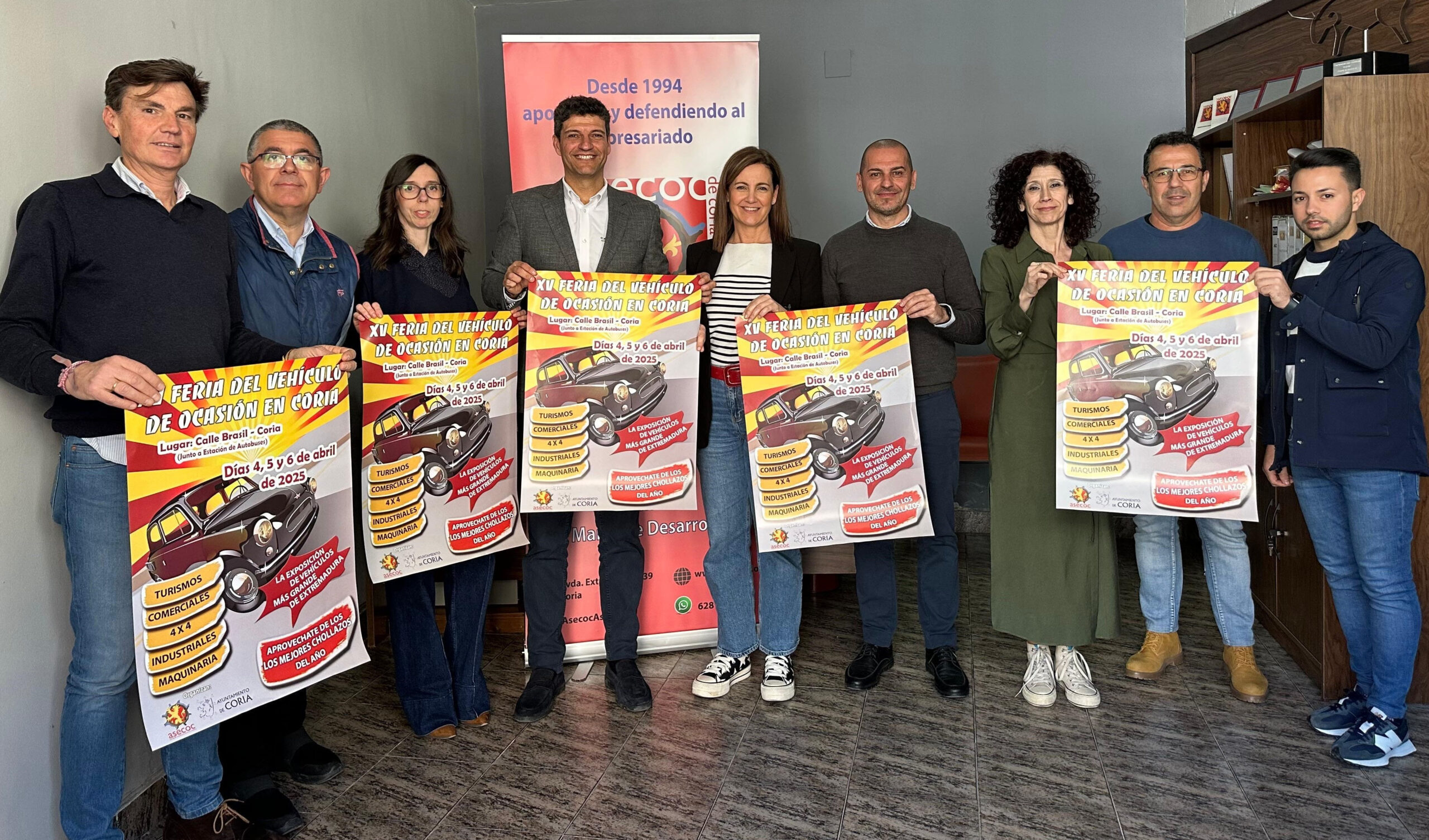 CORIA CELEBRA ESTE FIN DE SEMANA LA XV FERIA DEL VEHÍCULO DE OCASIÓN